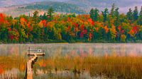 Connery Pond, Adirondacks State Park, USA von Henk Meijer Photography Miniaturansicht