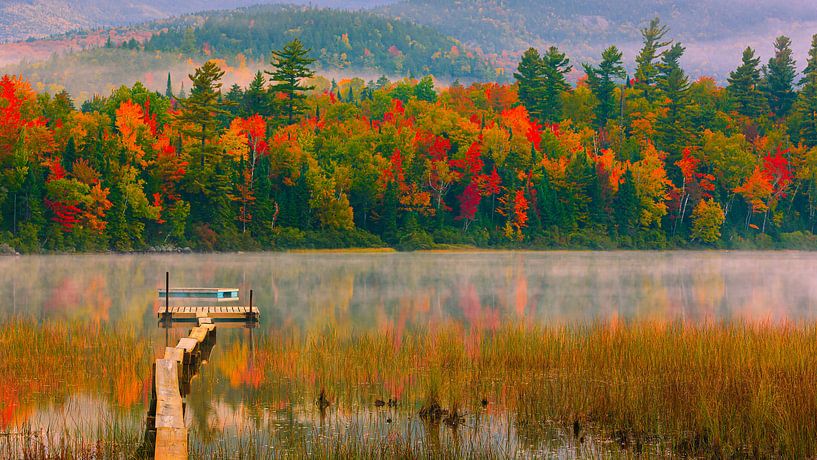 Connery Pond, Adirondacks State Park, USA von Henk Meijer Photography