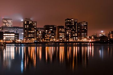 skyline Rotterdam van Arjen Hoftijzer