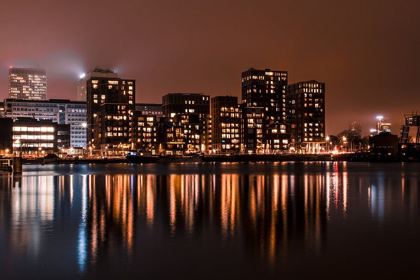 Rotterdam skyline by Arjen Hoftijzer