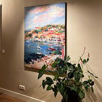 Photo de nos clients: Port de Saint-Tropez Pastel par Niklas Maximilian, sur ArtFrame