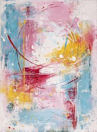 Dreamy and Soothing Pastel Abstract Painting by Joriali Abstract