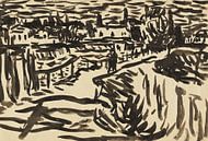 ERNST LUDWIG KIRCHNER, Die Vorstädte von Dresden, um 1906-1907 von Atelier Liesjes Miniaturansicht