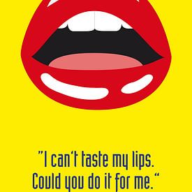 Taste my lips van Harry Hadders