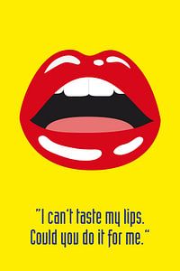 Taste my lips van Harry Hadders