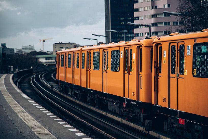 Berlin subway by Alexander Wasem