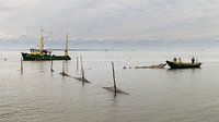 Vissersboot Enkhuizen op het IJsselmeer van Anjo ten Kate thumbnail
