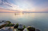 Markermeer bei Sonnenuntergang von Jan Koppelaar Miniaturansicht