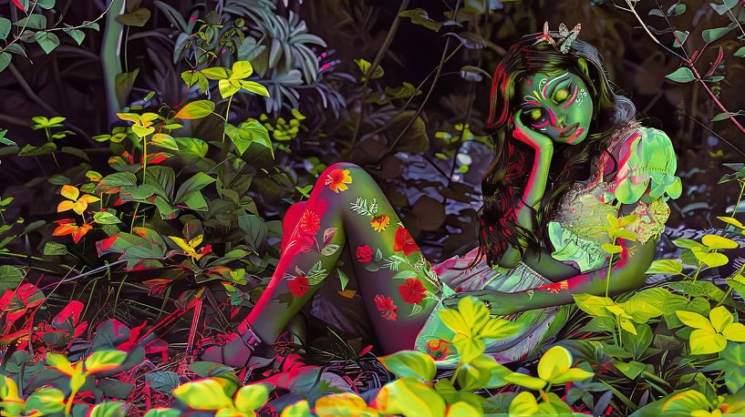 Fantaisie Flowerpower par Egon Zitter