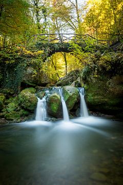 Waterfall in Luxembourg by Mark Bolijn