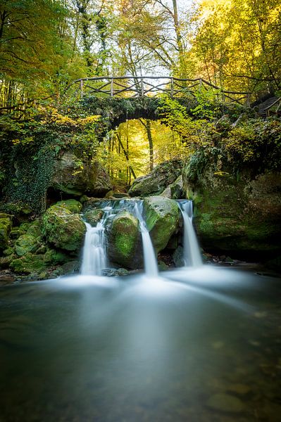Wasserfall in Luxemburg von Mark Bolijn