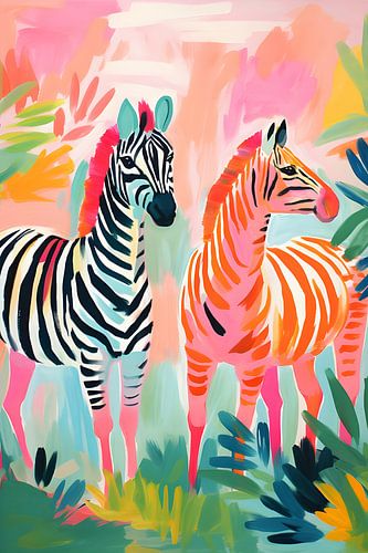 Royaume des animaux coloré