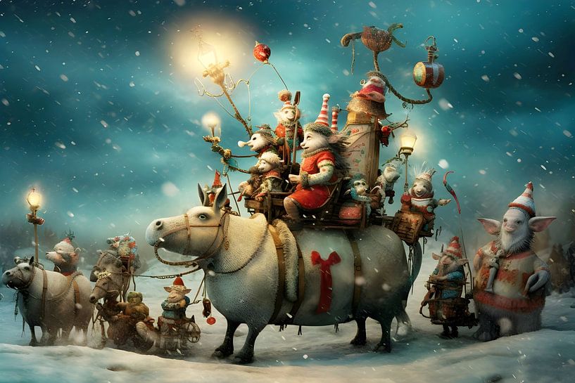 Christmas anticipation by Heike Hultsch