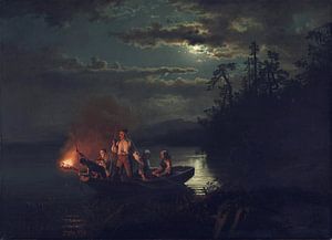 Hans Gude, Adolph Tidemand, Hören auf Krøderen, 1851