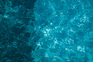 Blaues Meerwasser