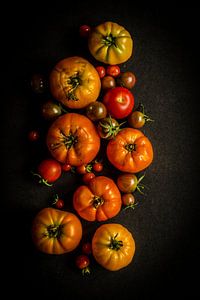 Tomatenoogst van Susan Lambeck