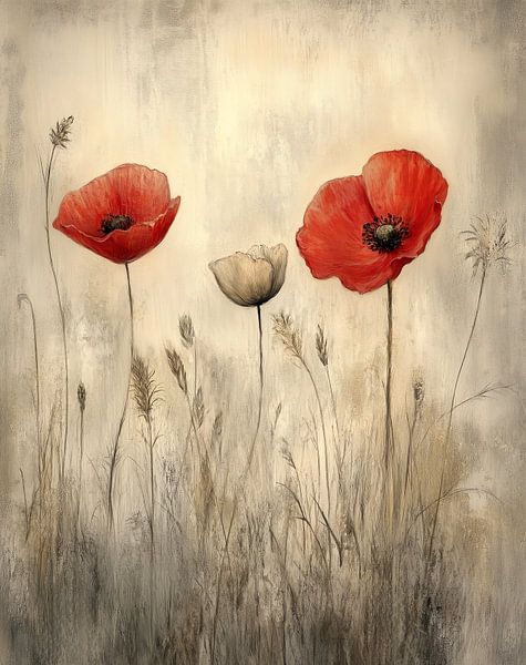 Mohnblumen von Preet Lambon