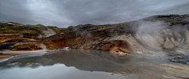 geothermal region Iceland by Maarten van der Voorde