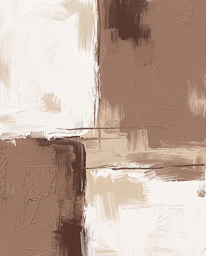 Abstract shapes with earthy textures