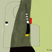 Modern. Abstract. By rail