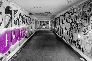 Voetgangerstunnel richting Schnoor in Bremen