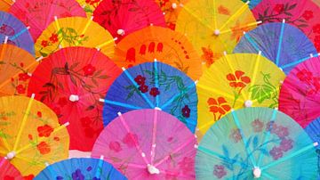 Paper Umbrellas van Ton van Buuren