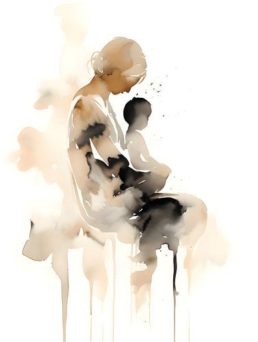 Familie: moeder en kind