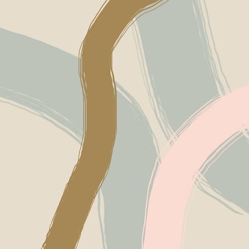 Moderne abstracte kunst - Lijnen en vormen 2.1