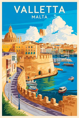 Valletta, Malta.