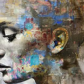 Mosaic of Urban Dreams van De Mooiste Kunst