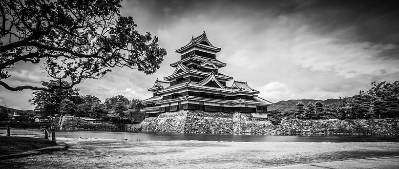 Schloss Matsumoto, Japan von H Verdurmen