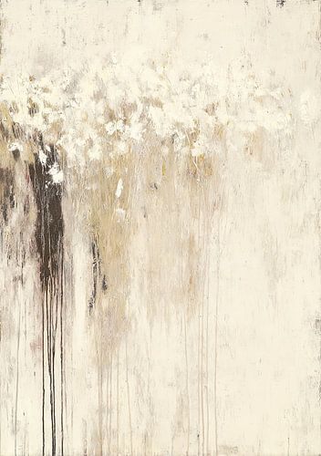 Abstracte textuur in crème en beige