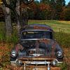 Rusty Old Chevrolet van lieve maréchal