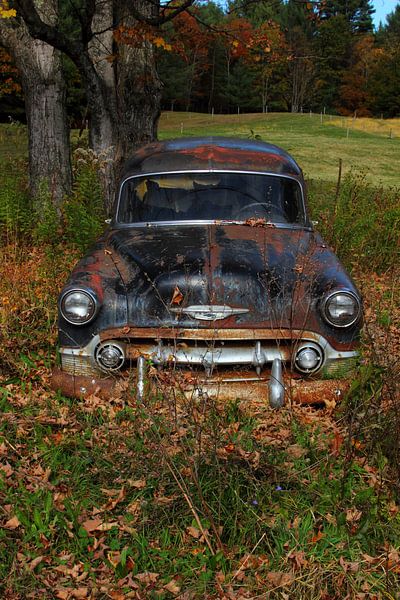 Rusty Old Chevrolet van lieve maréchal