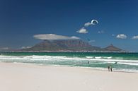 Blouberg beach with view of Cape Town, S outh Africa by Peter Schickert thumbnail