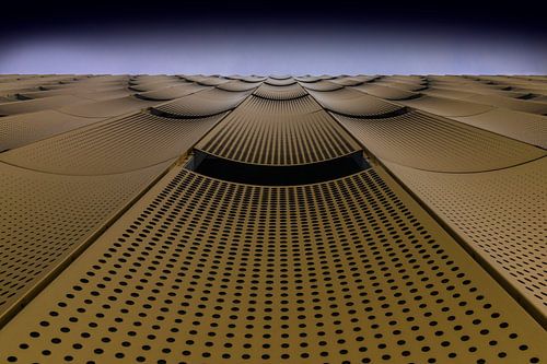 Kantoorgebouw "the cope" in Utrecht, stad woestijn