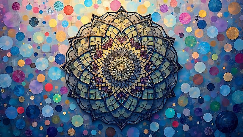 Colourful balance by Jean Pierre
