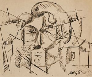 Albert Gleizes - Kopf eines Mannes (1913)