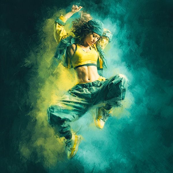 Blurry Hiphop by Ellen Novara-da Lima