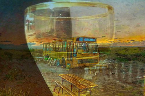 das Ende der Leitung 14 daf