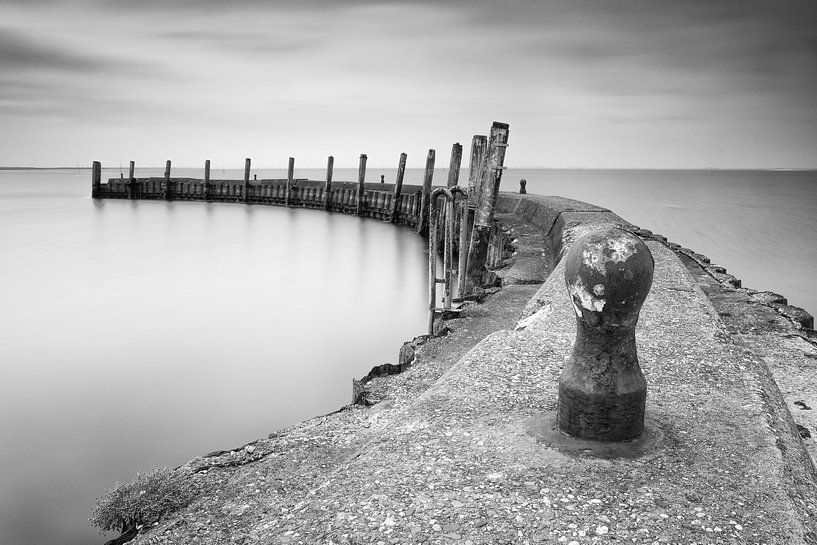 Kleine haven in Nederland, Zeeland par Jan van der Vlies