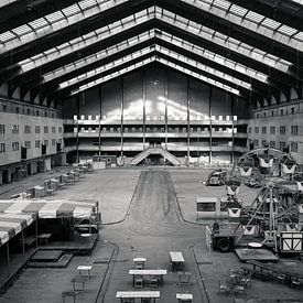 Die Zentrale Markthalle in Amsterdam | in schwarz-weiß von Barbara Raatgever