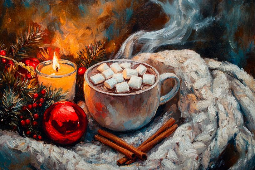 Winterlicher Genuss von Poster Art Shop