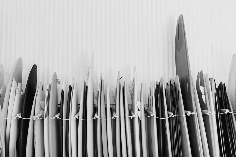 Surfboard shop in Portugal by Dayenne van Peperstraten