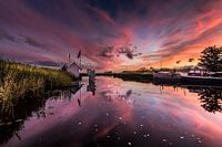 Sunset at Schaphalsterzijl