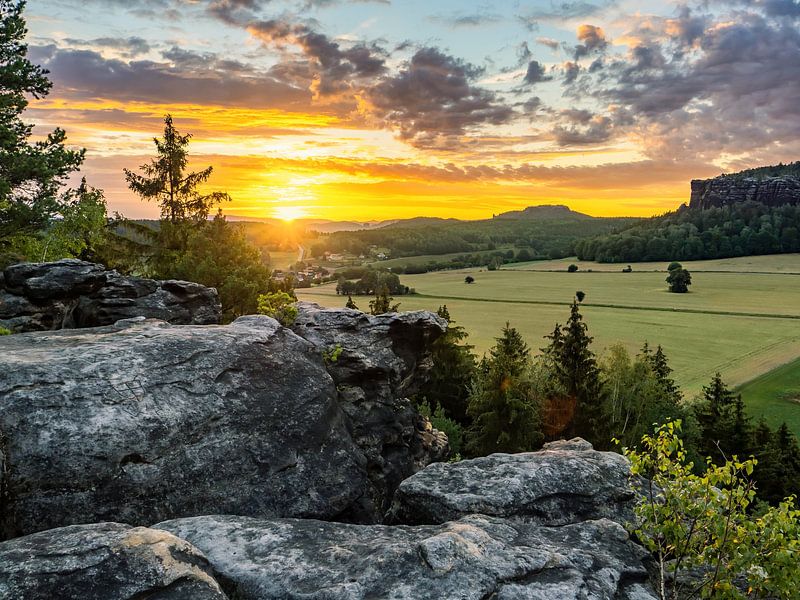 Quirl, Sächsische Schweiz - Pfaffendorf von Pixelwerk
