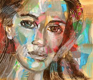 La couleur de vos yeux sur ART Eva Maria