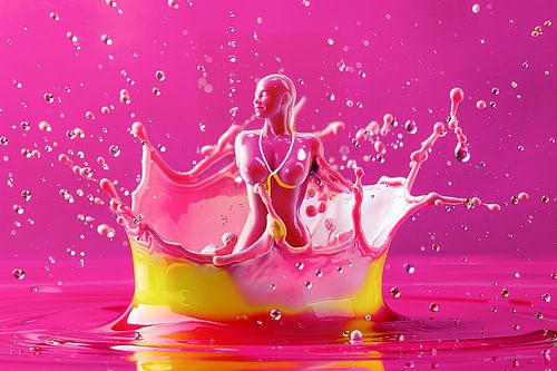 Digitaal abstracte kunst