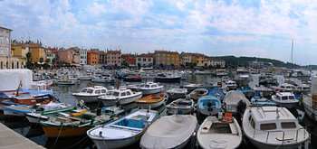 Panorama Rovinj (Kroatien)
