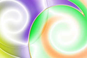 Spirale knaller 11 white von Claudia Gründler